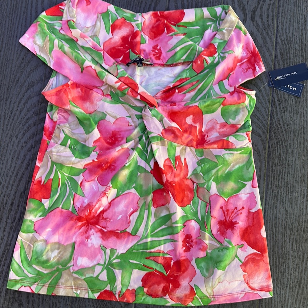 Jones New York Sleeveless Top- NWT